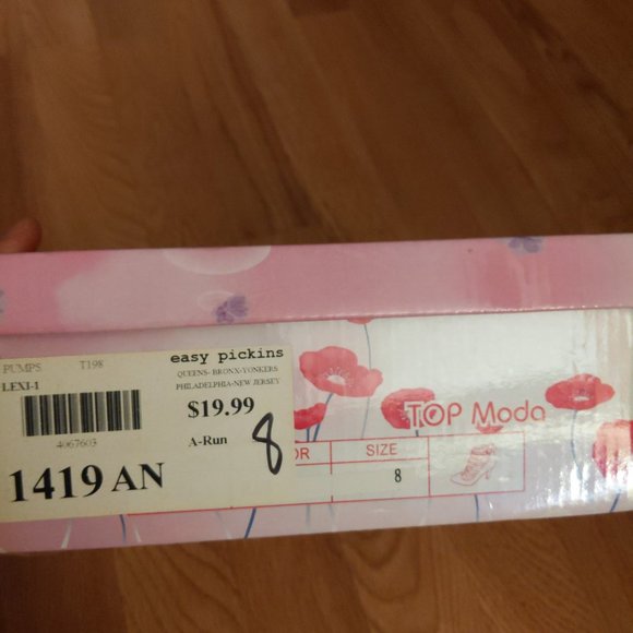 TOP Moda Black cage faux suede heels - Picture 9 of 11